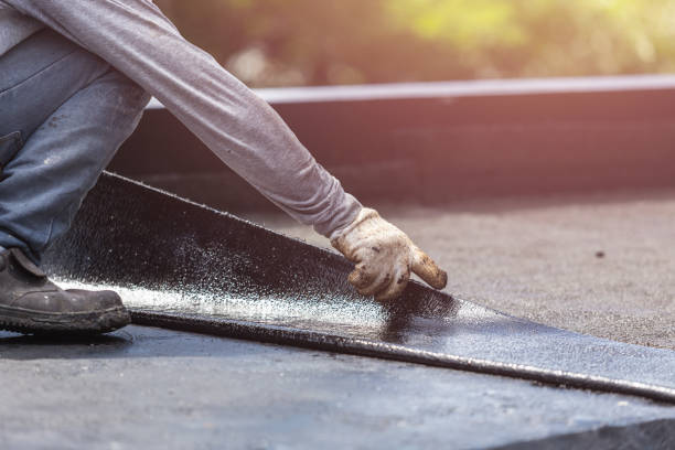 Professional Waterproofing technician working in Zanesville, OH